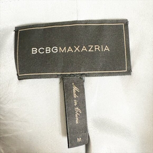 BCBGMaxazria MARGARET gray Ostrich fur jacket M - Picture 6 of 13